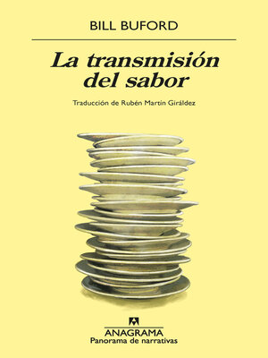 cover image of La transmisión del sabor